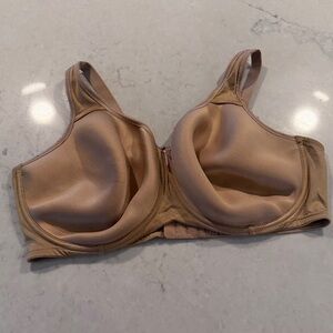 Wacoal Beige Underwire Bra Lightly Padded size 44DD